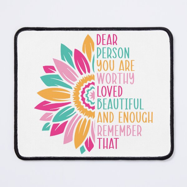 Item preview, Worthy Enough Mental Health designed and sold by EfiKrios.