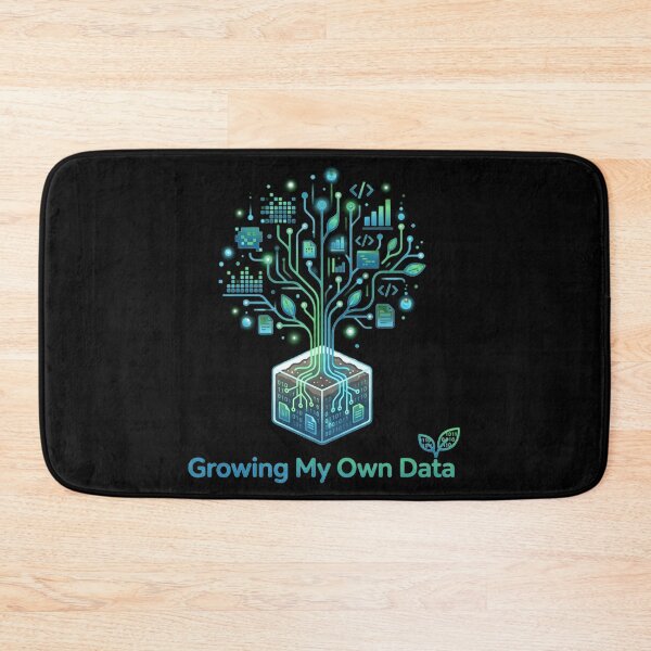 Item preview, Growing My Own Data - Data Analyst & Plant Lover. designed and sold by spreadsheetcafe.