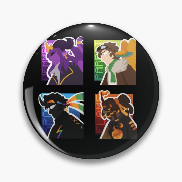 Item preview, 4 Unstable Protagonists designed and sold by Inf4mousChimera.