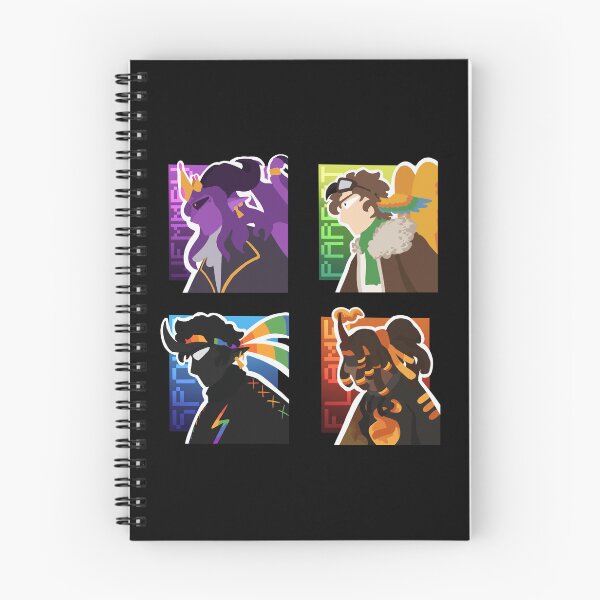 Item preview, 4 Unstable Protagonists designed and sold by Inf4mousChimera.