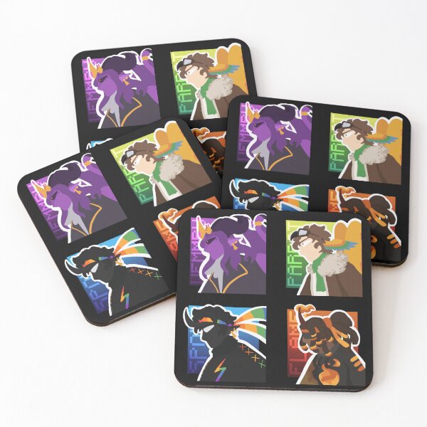 Item preview, 4 Unstable Protagonists designed and sold by Inf4mousChimera.