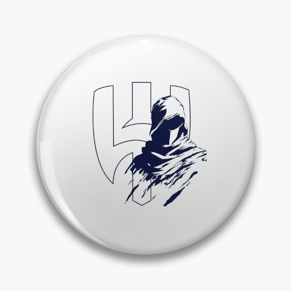 Item preview, ALHILAL Shadow Warrior Minimalist Blue Design  designed and sold by Cattoon Studio.