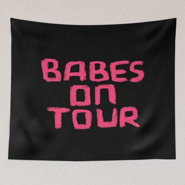 Item preview, Babes on Tour for Girls Trip or Hen Do designed and sold by badlydrawnbabe.