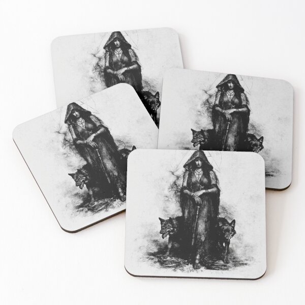 Item preview, Hekate and her hounds designed and sold by MendaciousMina.