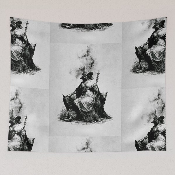Item preview, Hekate and her hounds designed and sold by MendaciousMina.