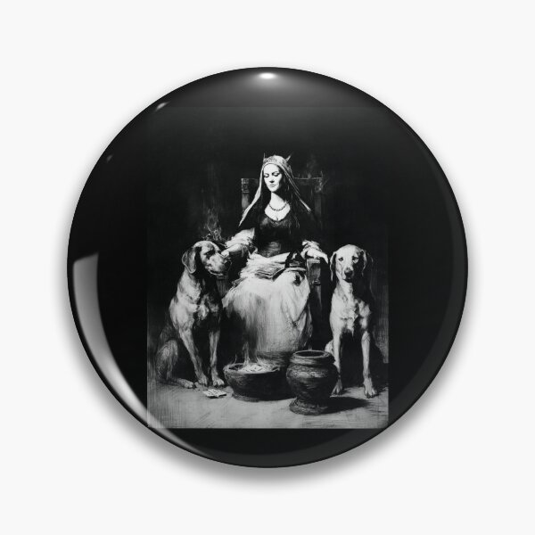 Item preview, Hekate and her hounds designed and sold by MendaciousMina.
