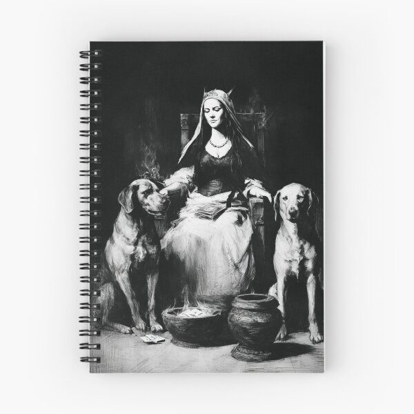 Item preview, Hekate and her hounds designed and sold by MendaciousMina.