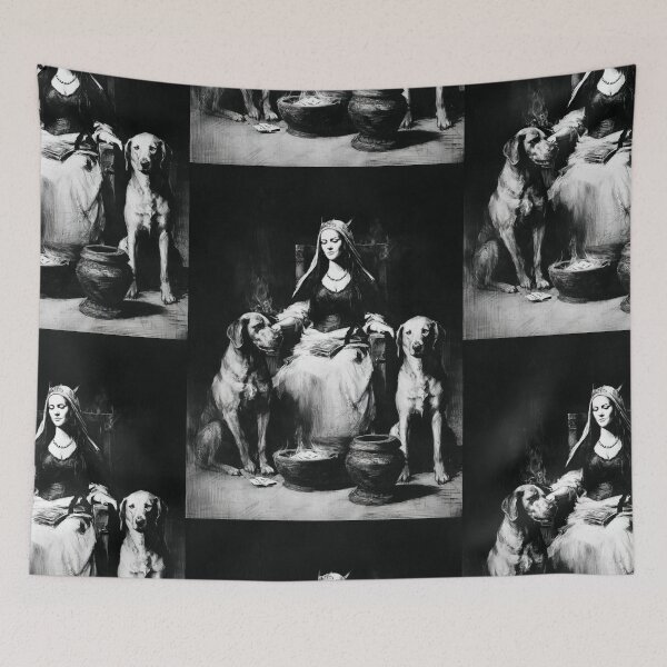 Item preview, Hekate and her hounds designed and sold by MendaciousMina.