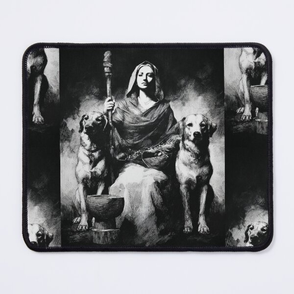 Item preview, Hekate and her hounds designed and sold by MendaciousMina.