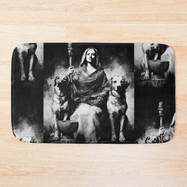 Item preview, Hekate and her hounds designed and sold by MendaciousMina.