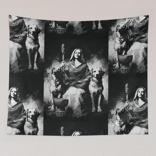 Item preview, Hekate and her hounds designed and sold by MendaciousMina.
