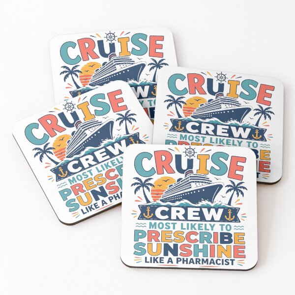 Item preview, Most Likely to Prescribe Sunshine Like a Pharmacist – Funny Matching Family Cruise Crew  designed and sold by Winarrts.