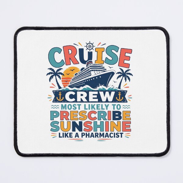 Item preview, Most Likely to Prescribe Sunshine Like a Pharmacist – Funny Matching Family Cruise Crew  designed and sold by Winarrts.
