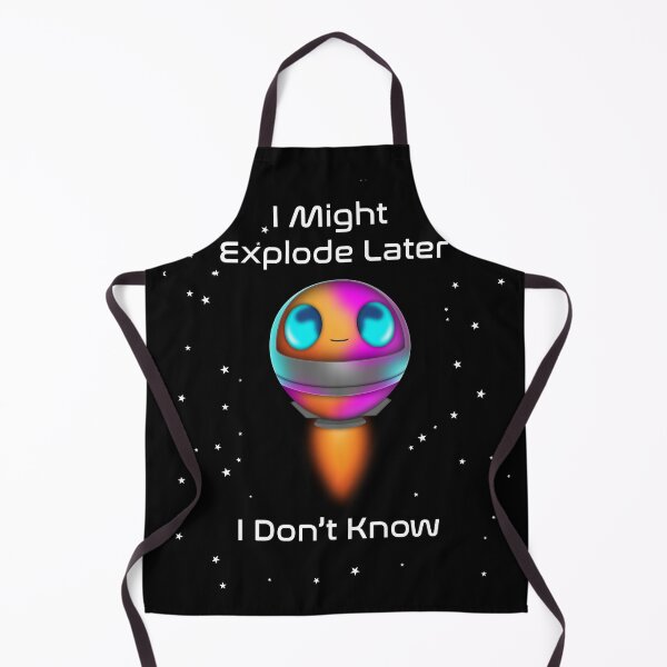 Item preview, Funny Colorful Rocket - "I Might Explode Later, I Don't Know" designed and sold by APEStudio.