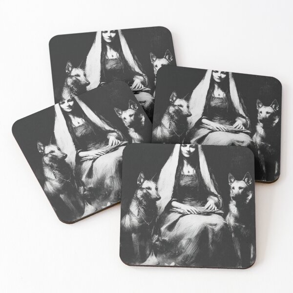 Item preview, Hekate and her hounds designed and sold by MendaciousMina.