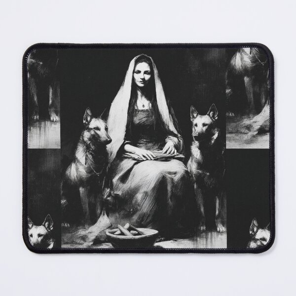 Item preview, Hekate and her hounds designed and sold by MendaciousMina.