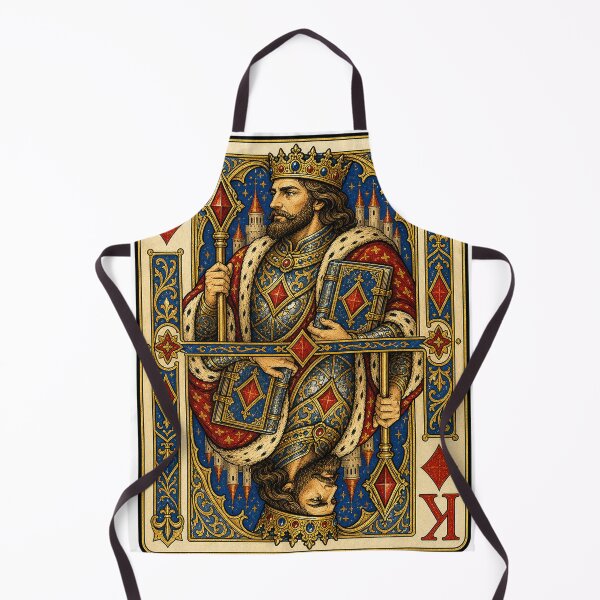 Item preview, King Of Diamonds Gothic Manuscript designed and sold by Idans.