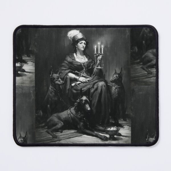 Item preview, Hekate and her hounds designed and sold by MendaciousMina.