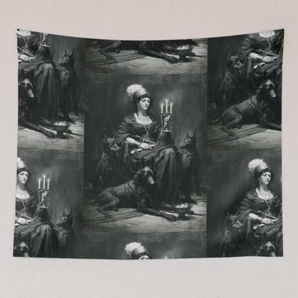 Item preview, Hekate and her hounds designed and sold by MendaciousMina.