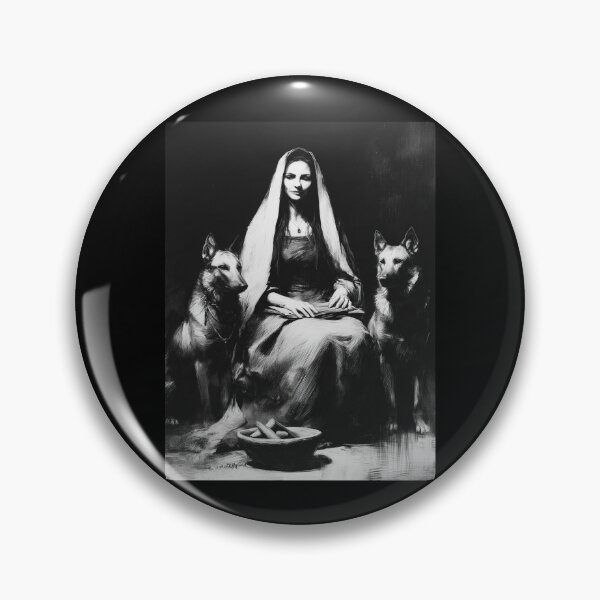 Item preview, Hekate and her hounds designed and sold by MendaciousMina.