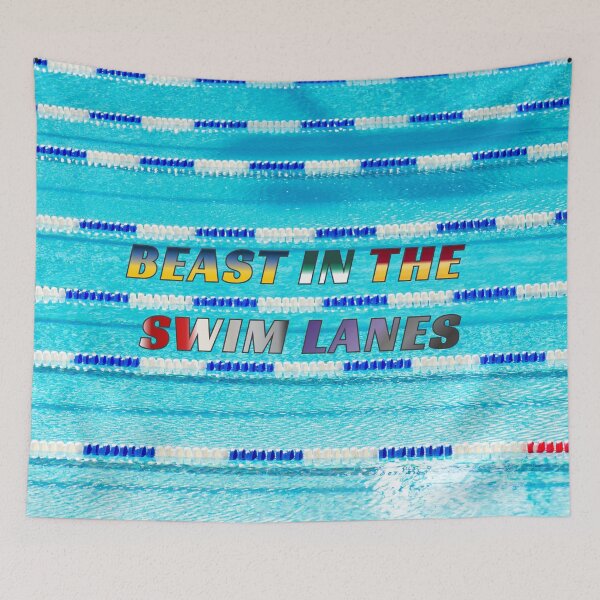 Item preview, Beast in the Swim Lanes #5 designed and sold by Holy JM Designs.