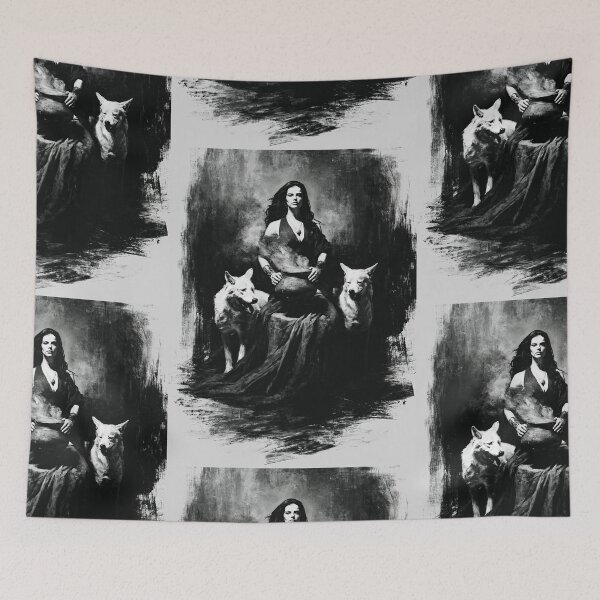 Item preview, Hekate and her hounds designed and sold by MendaciousMina.