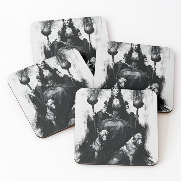 Item preview, Hekate and her hounds designed and sold by MendaciousMina.