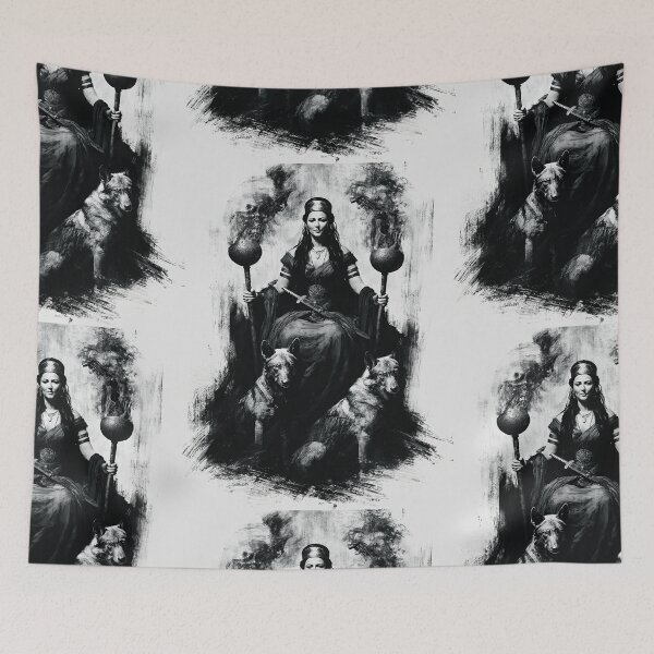 Item preview, Hekate and her hounds designed and sold by MendaciousMina.