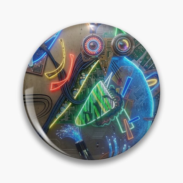 Item preview, Blue Segment - Reimagining Kandinsky designed and sold by GiroScience.