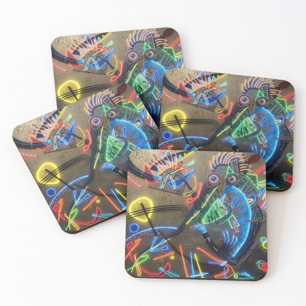 Item preview, Blue Segment - Reimagining Kandinsky designed and sold by GiroScience.