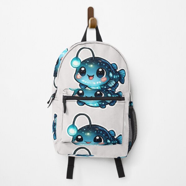 Item preview, Cute kawaii lanternfish and bioluminescence designed and sold by DamioPolArt.