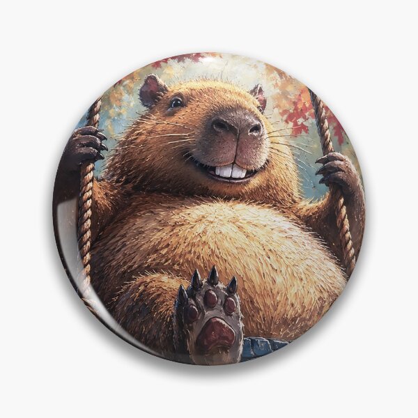 Item preview, Capybara swing designed and sold by cloud lee.
