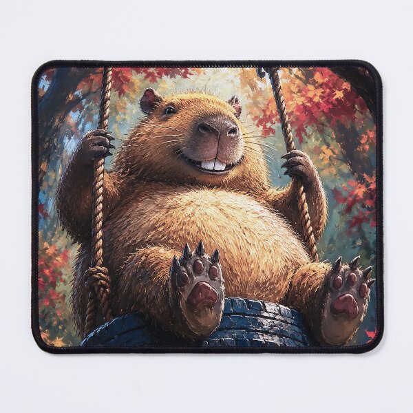 Item preview, Capybara swing designed and sold by cloud lee.