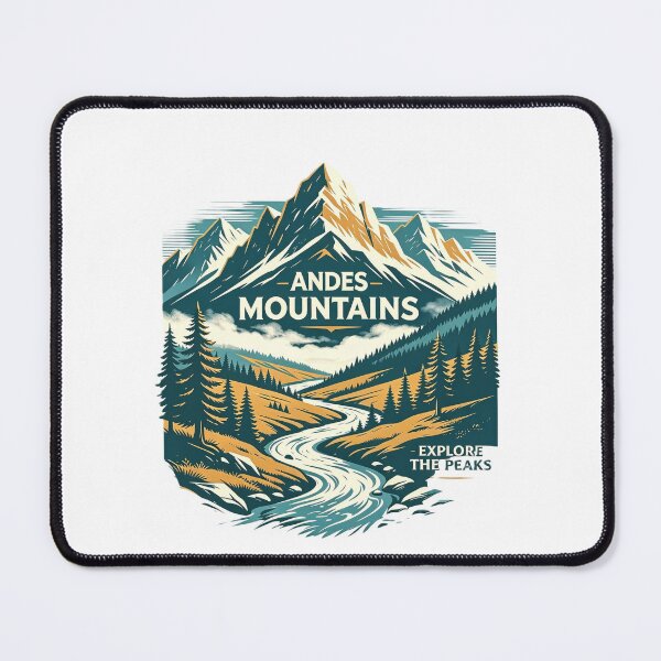 Item preview, Andes Mountains Explorer – Vintage Mountain Adventure Design designed and sold by VladisWorld.