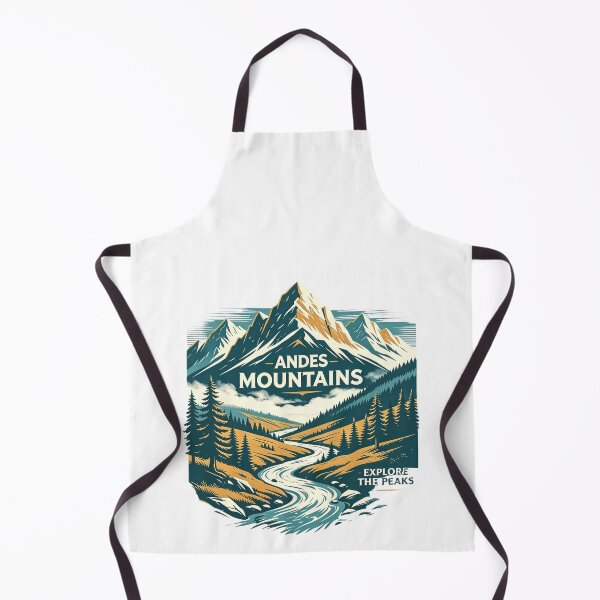 Item preview, Andes Mountains Explorer – Vintage Mountain Adventure Design designed and sold by VladisWorld.