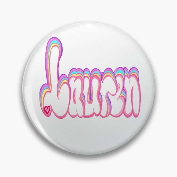 Item preview, Lauren Name Personalized Custom Gifts for girls and women in pastel colors designed and sold by Artonmytee.