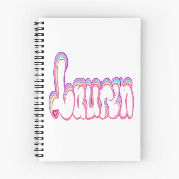 Item preview, Lauren Name Personalized Custom Gifts for girls and women in pastel colors designed and sold by Artonmytee.