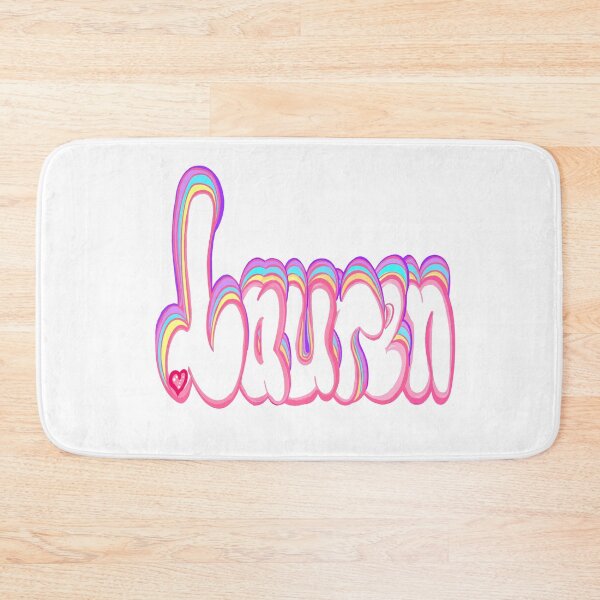 Item preview, Lauren Name Personalized Custom Gifts for girls and women in pastel colors designed and sold by Artonmytee.