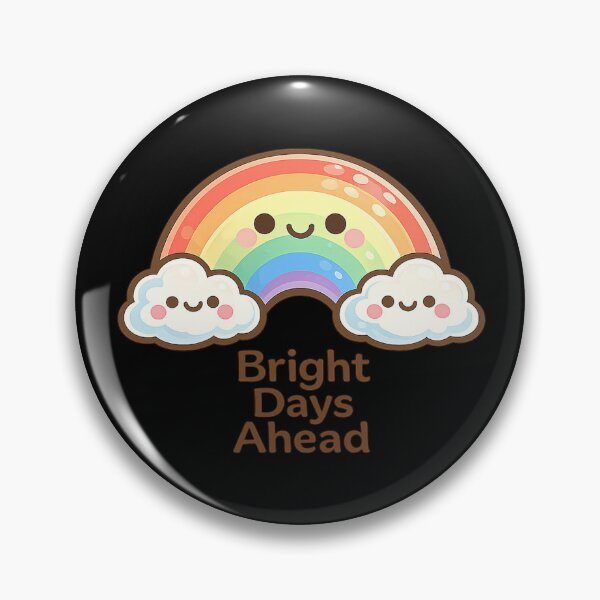 Item preview, Cute Rainbow Character — Bright Days Ahead designed and sold by DreamMachine69.