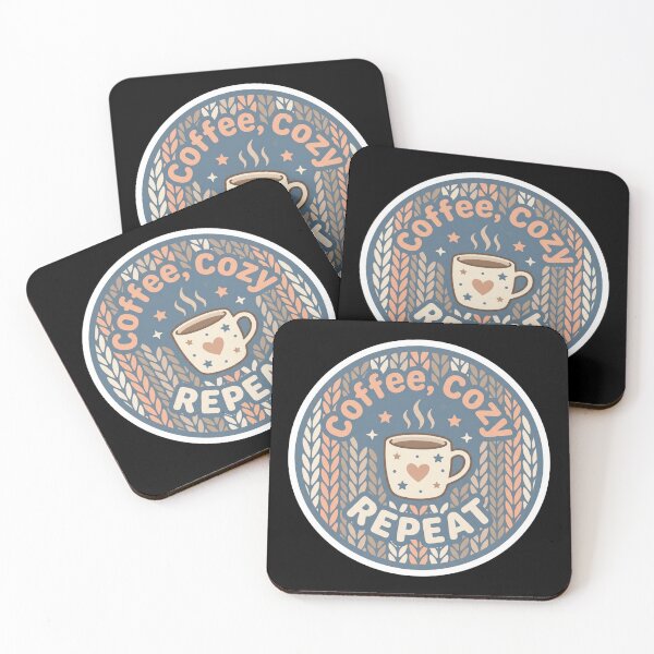 Item preview, Coffee, Cozy, Repeat, Cute Mug designed and sold by Sketchlegacy.