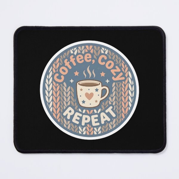 Item preview, Coffee, Cozy, Repeat, Cute Mug designed and sold by Sketchlegacy.