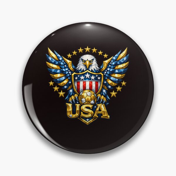 Item preview, US Soccer 2026 Patriotic American Eagle Bold Sports Art USA 2026 designed and sold by Lozarux.