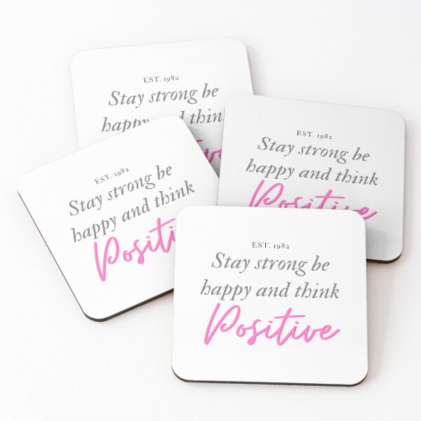 Item preview, Stay strong be happy and think positive designed and sold by ArtistTejal.