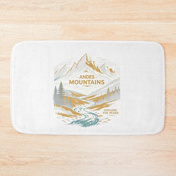 Item preview, Andes Mountains Explorer – Vintage Mountain Adventure Design designed and sold by VladisWorld.