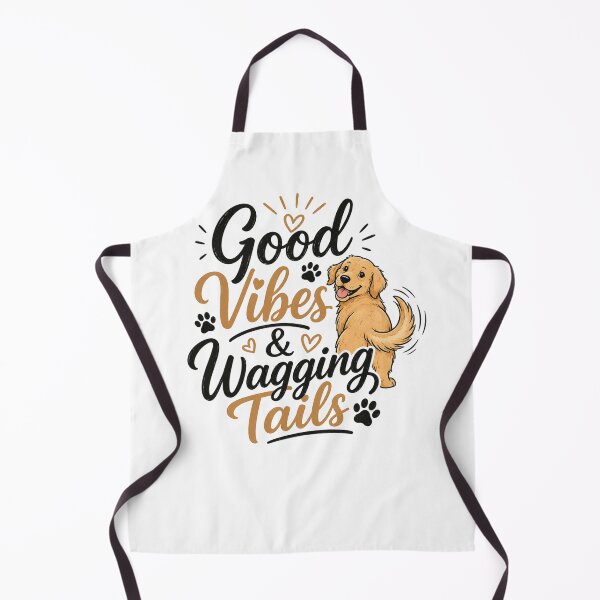 Item preview, Good vibes, wagging tails designed and sold by Side Quest Co..