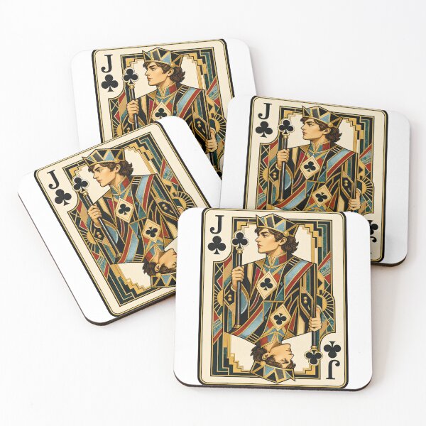 Item preview, Jack Of Clubs Art Deco designed and sold by Idans.