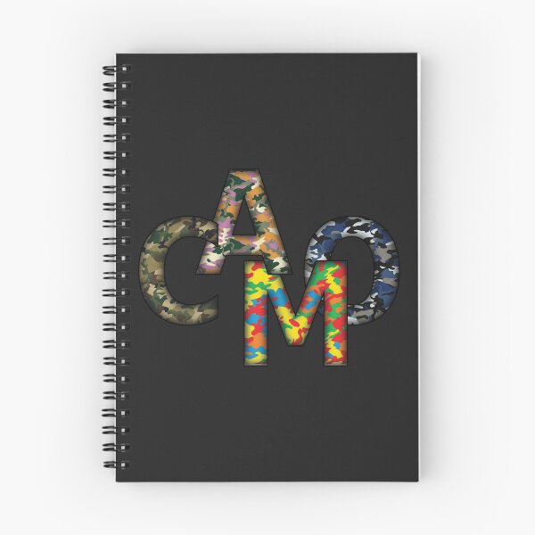 Item preview, Vibrant Colorful Camouflage Letters Typography Design designed and sold by nvrprooo.