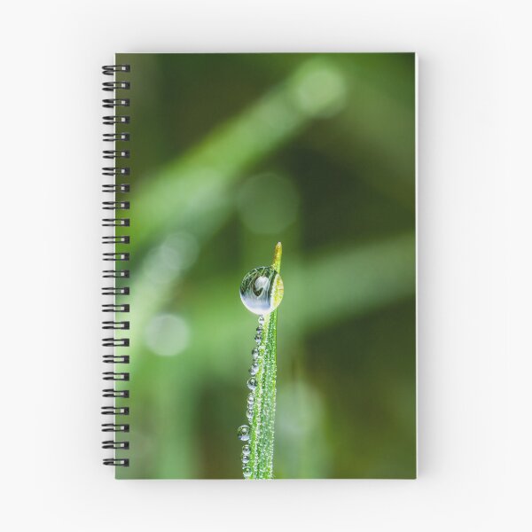 Item preview, World in a Drop – Dew Drop on Grass Tip, Bristol, England designed and sold by Johnathan Robinson Photography.