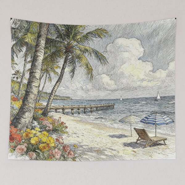 Item preview, Seaside tranquility designed and sold by sid1802.