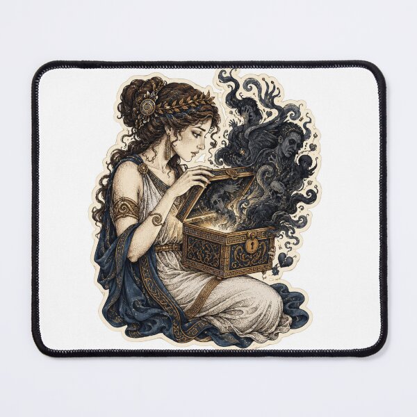 Item preview, Pandora — The Box Was Never Hers to Blame | Defeated Legends Series designed and sold by Qorvun.